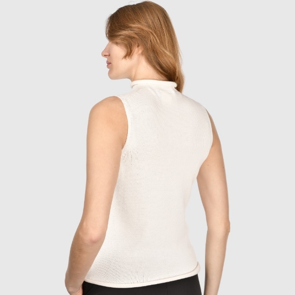 Picture of Mock neck knit tank top