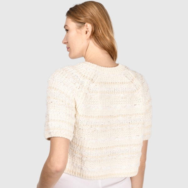 Immagine di T-shirt in maglia punto perla