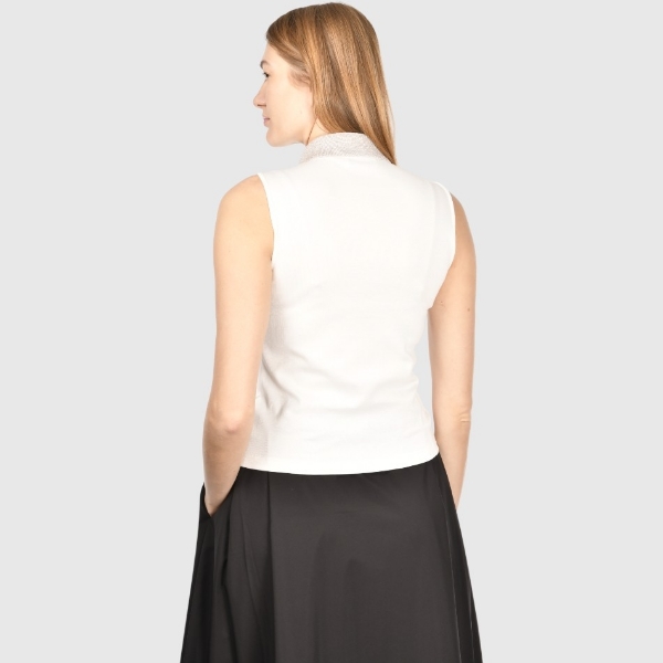 Picture of Sleeveless jersey polo