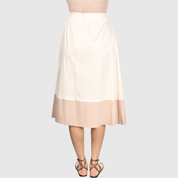 Picture of Flared midi skirt