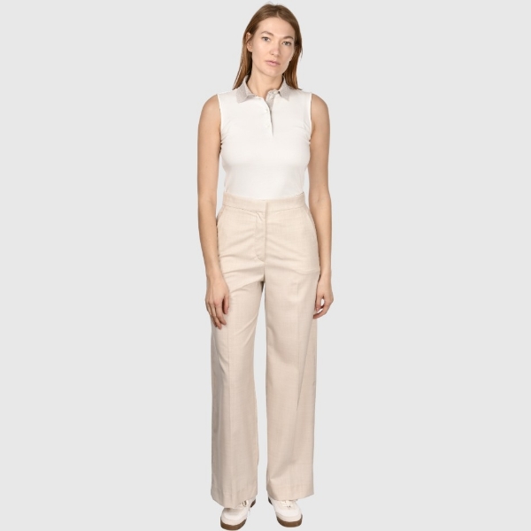 Immagine di Pantalone palazzo in fresco lana