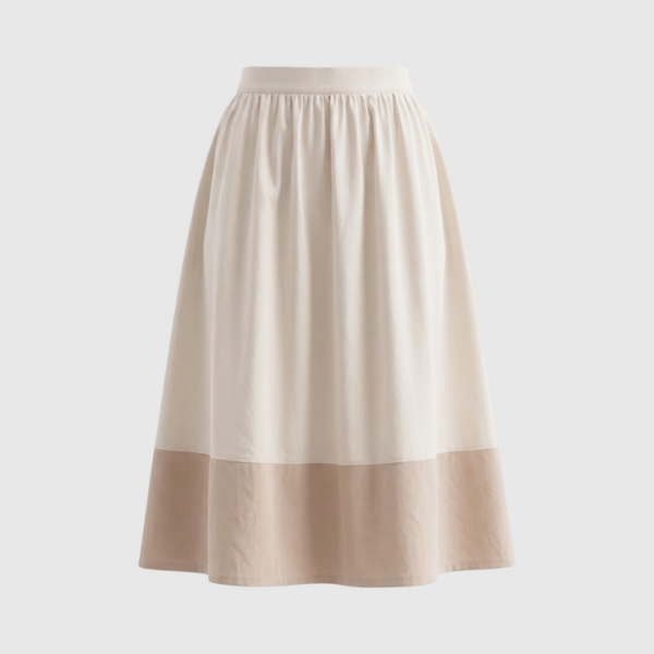 Picture of Flared midi skirt