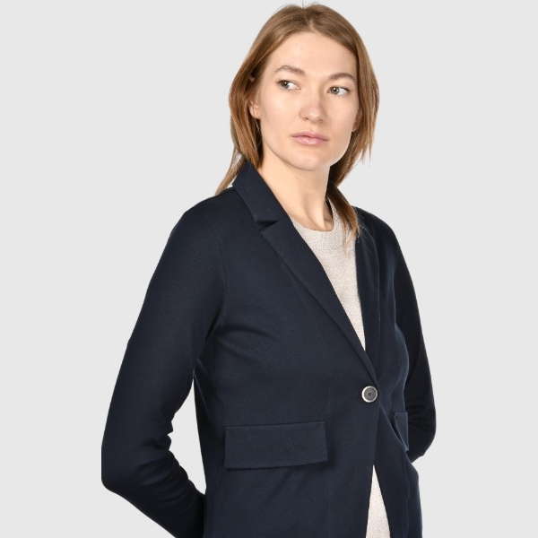 Picture of Jersey jacket with button