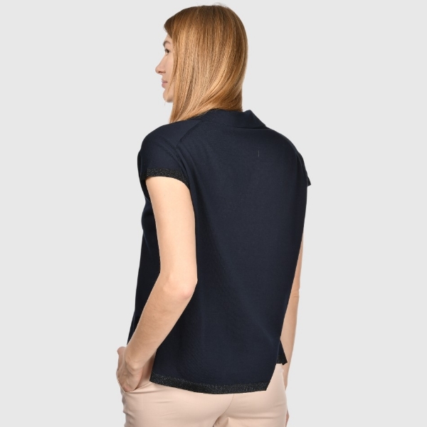 Immagine di Polo in maglia con lurex