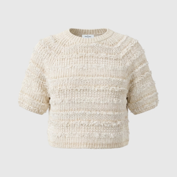 Immagine di T-shirt in maglia punto perla