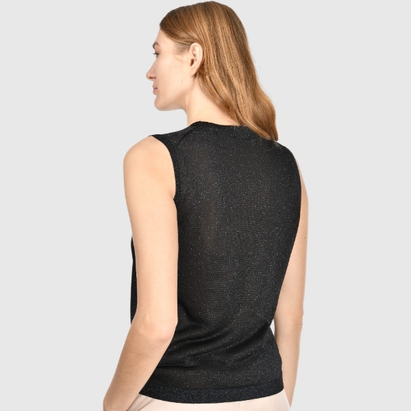 Picture of Lurex knit tank top