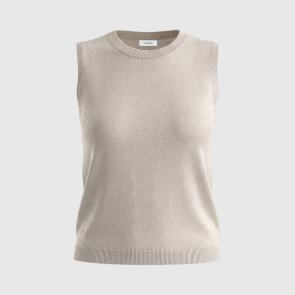 Picture of Lurex knit tank top
