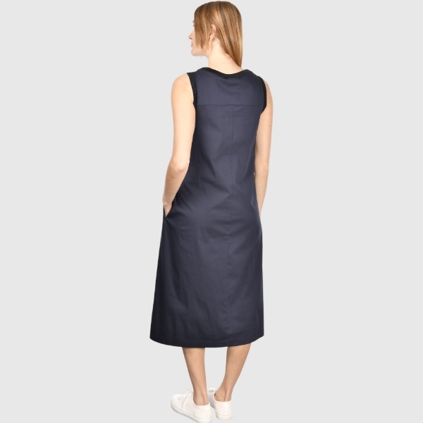 Picture of Sleeveless midi dress