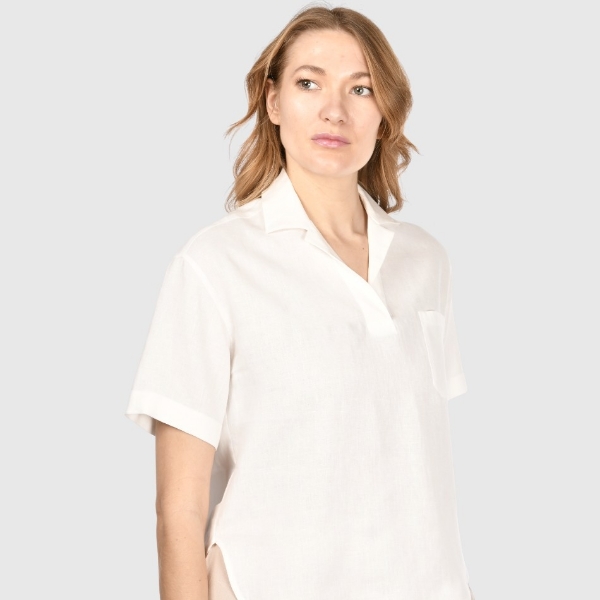 Immagine di Polo jersey skipper in lino
