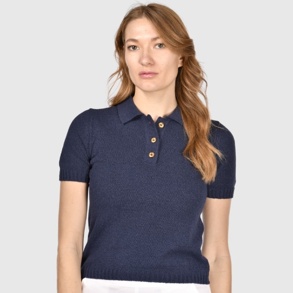 Immagine di Polo in maglia bouclè