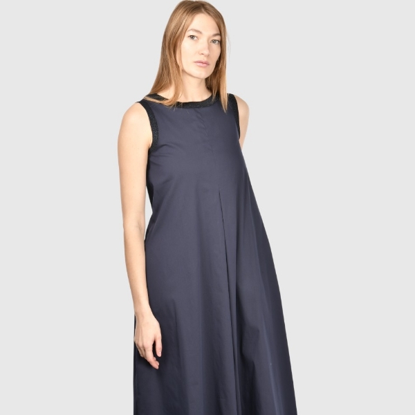 Picture of Sleeveless midi dress