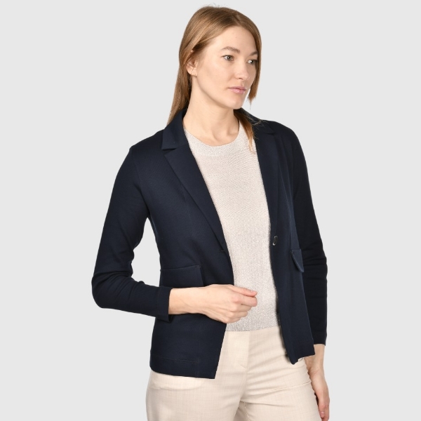 Picture of Jersey jacket with button