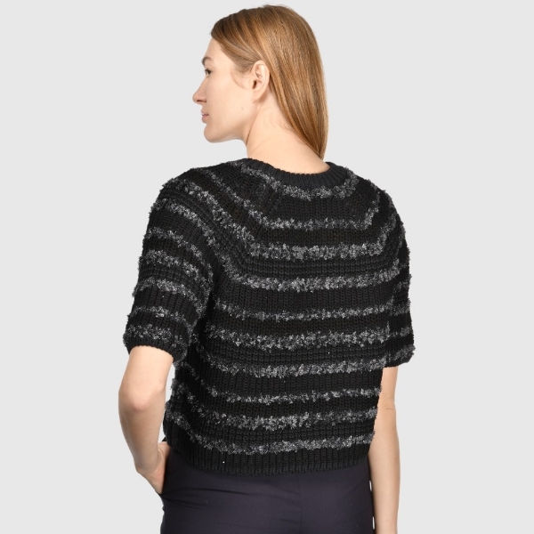 Immagine di T-shirt in maglia punto perla
