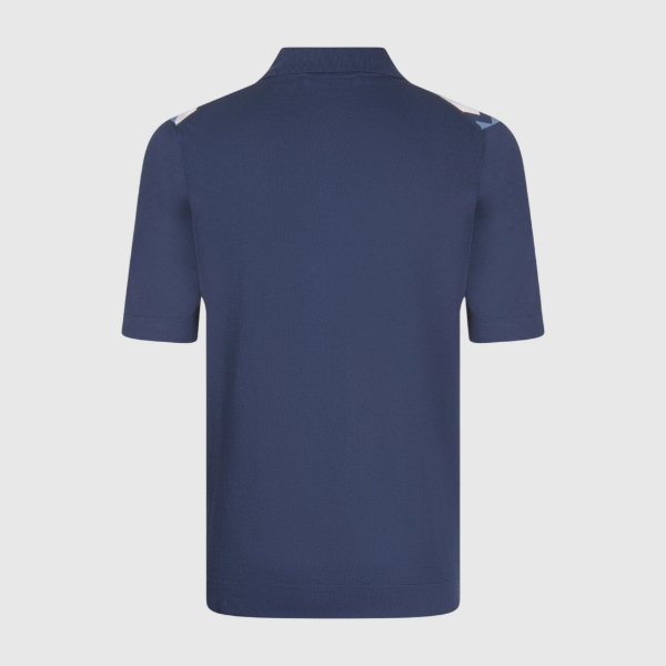 Picture of Chevron jacquard knit shirt
