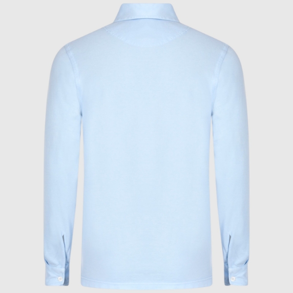 Picture of Long-sleeved vintage piquet polo