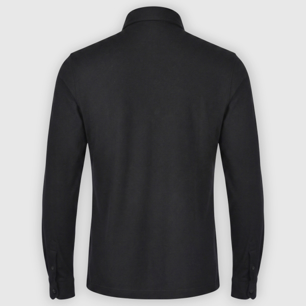 Picture of Five-buttons light piquet cotton polo