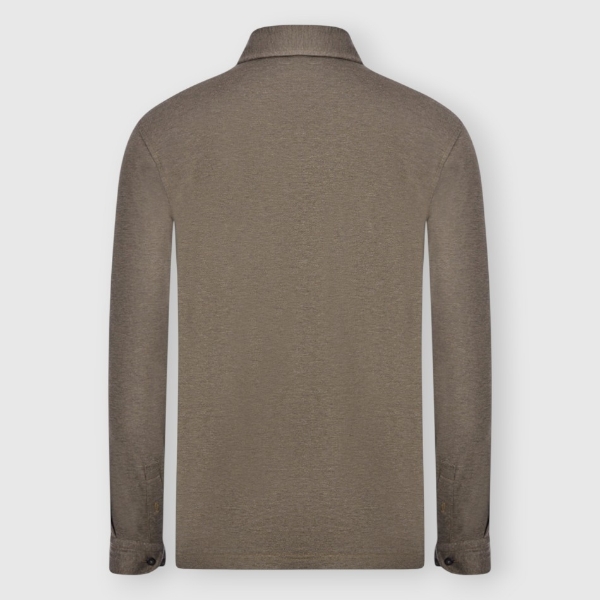 Picture of Five-buttons light piquet cotton polo