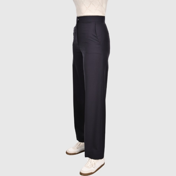 Picture of Cool wool palazzo trousers