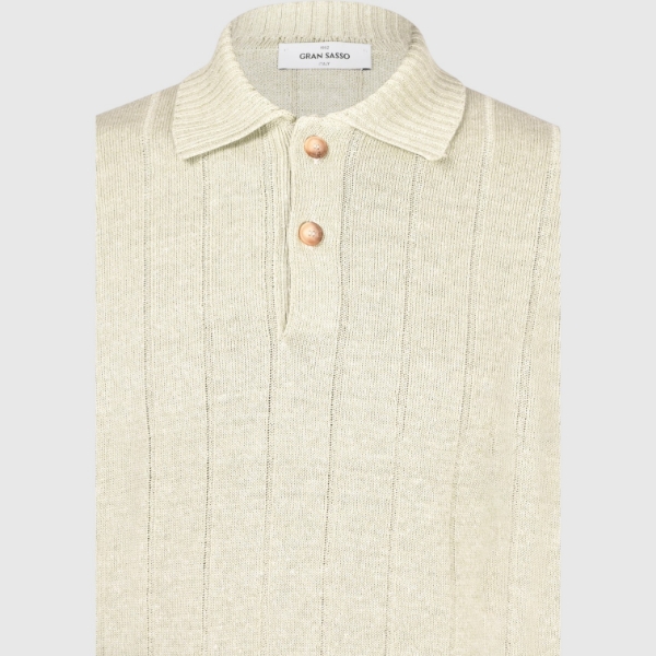 Immagine di Polo in maglia a coste