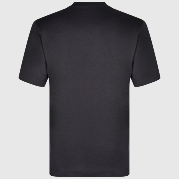 Immagine di T-shirt jersey in seta e cotone