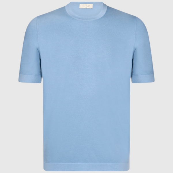 Immagine di T-shirt in maglia vintage cotone organico