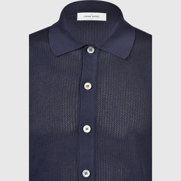 Immagine di Camicia in maglia lavorazione traforata