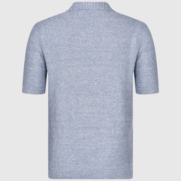 Immagine di Polo skipper in maglia chicco riso