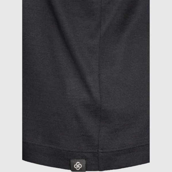 Immagine di T-shirt jersey in seta e cotone