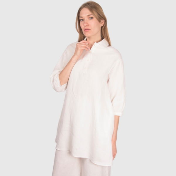 Immagine di Camicia lunga in lino
