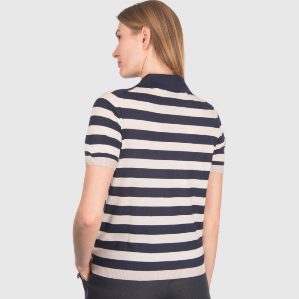 Immagine di Polo in maglia a righe