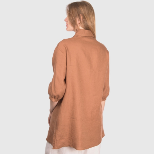 Immagine di Camicia lunga in lino