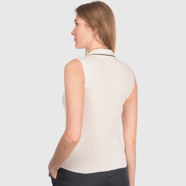 Picture of Cabled knit tank top
