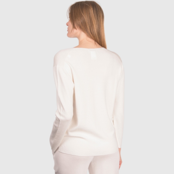 Picture of Full Milano stitch V neck
