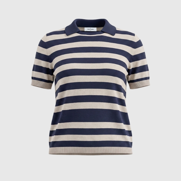 Immagine di Polo in maglia a righe