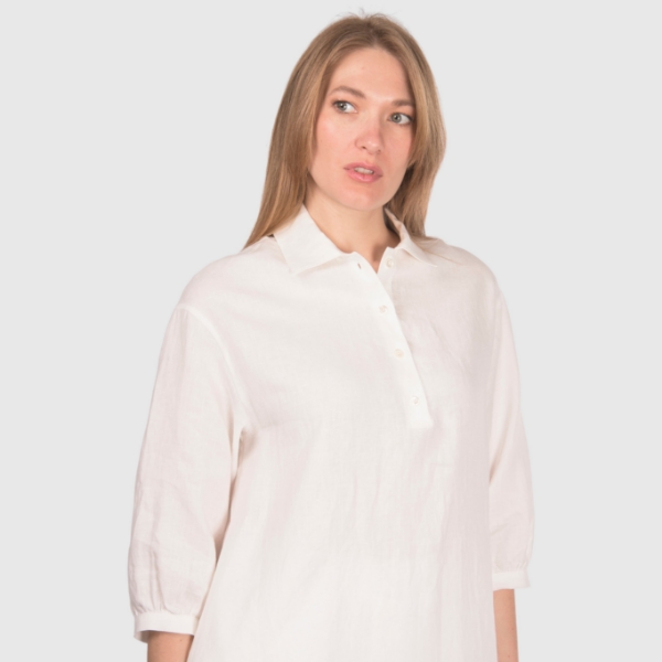 Immagine di Camicia lunga in lino