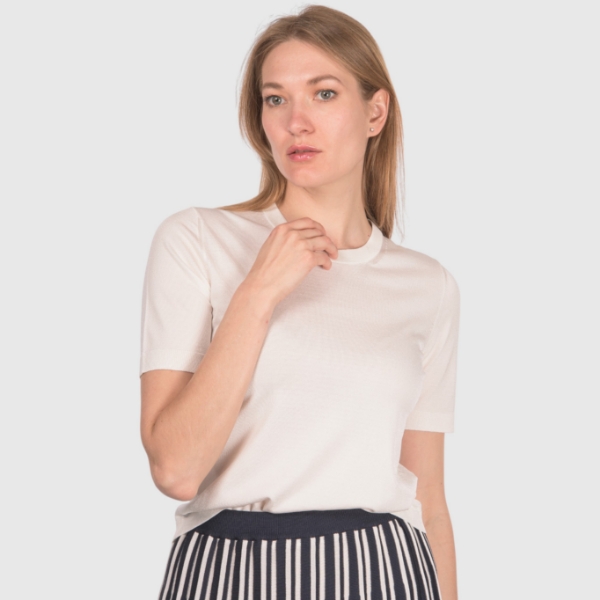 Immagine di T-shirt in maglia rasata