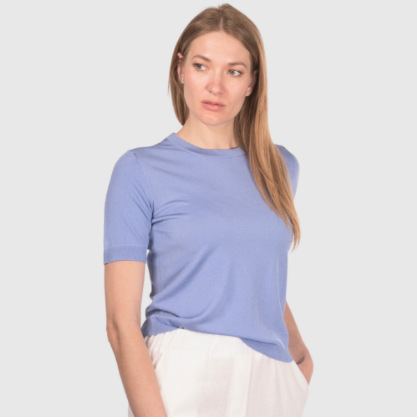 Immagine di T-shirt in maglia rasata