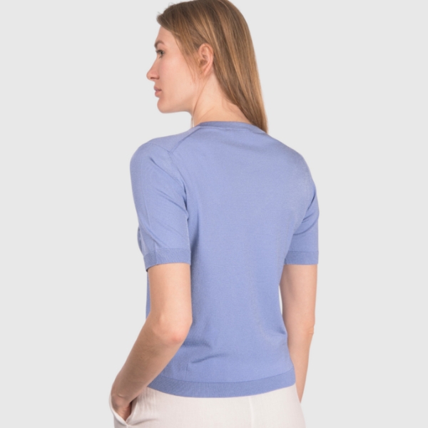 Immagine di T-shirt in maglia rasata