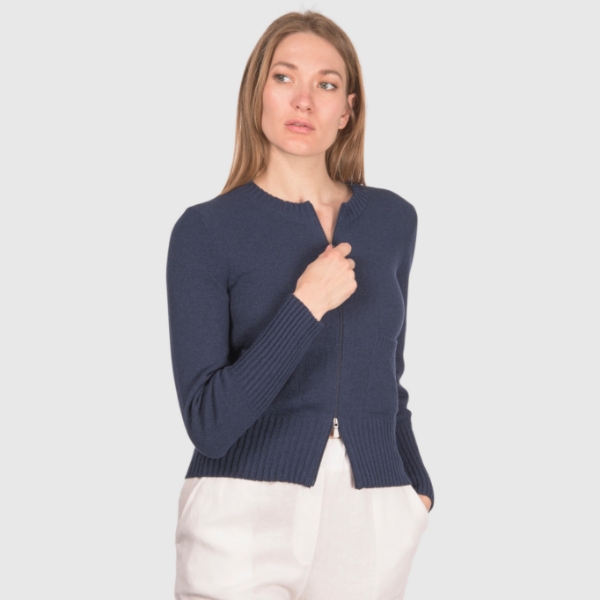 Picture of Bouclè knit bomber