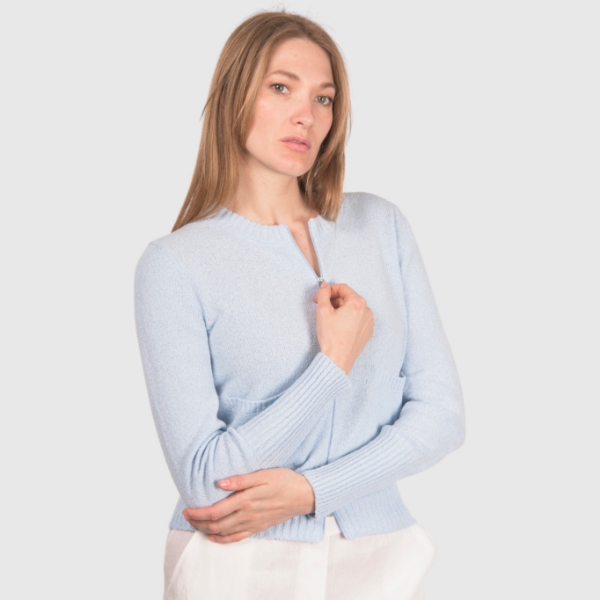 Picture of Bouclè knit bomber