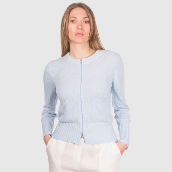 Picture of Bouclè knit bomber
