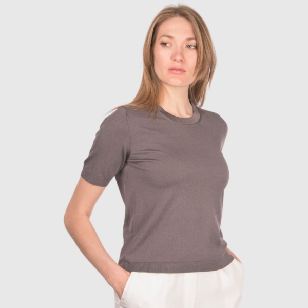 Immagine di T-shirt in maglia rasata
