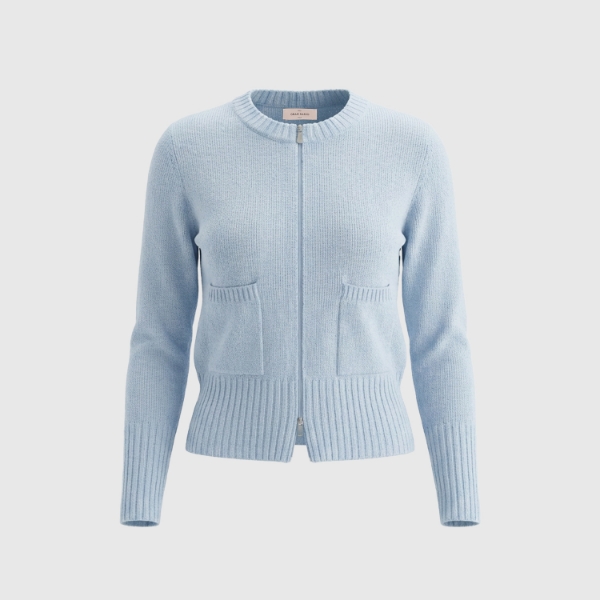 Picture of Bouclè knit bomber