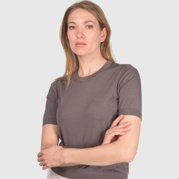 Immagine di T-shirt in maglia rasata