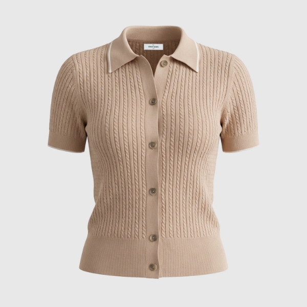 Immagine di Camicia in maglia a trecce