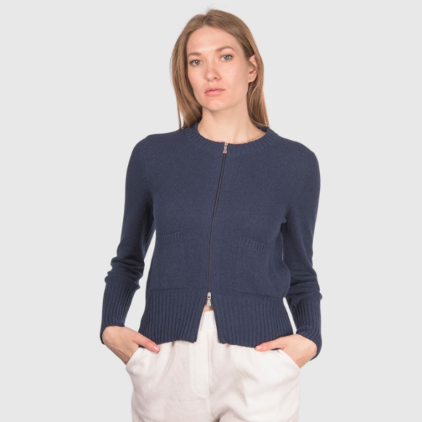 Picture of Bouclè knit bomber