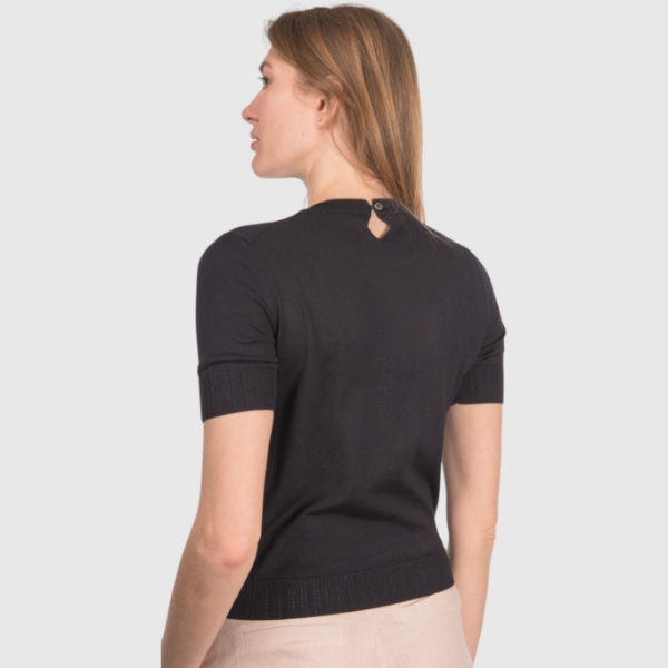 Immagine di T-shirt in maglia seta