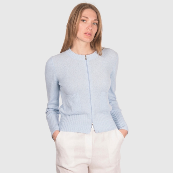 Picture of Bouclè knit bomber