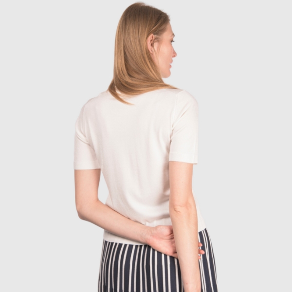 Immagine di T-shirt in maglia rasata
