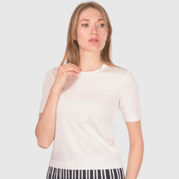 Immagine di T-shirt in maglia rasata